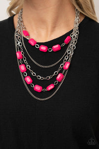 Standout Strands - Pink Necklace – Paparazzi Accessories