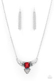 You the TALISMAN! - Red Necklace – Paparazzi Accessories