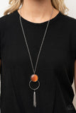 Nice To GLOW You - Orange Necklace – Paparazzi Accessories
