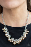 Positively PEARL-escent - Brown Pearl Necklace – Paparazzi Accessories