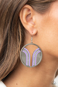 Delightfully Deco - Purple Earrings – Paparazzi Accessories