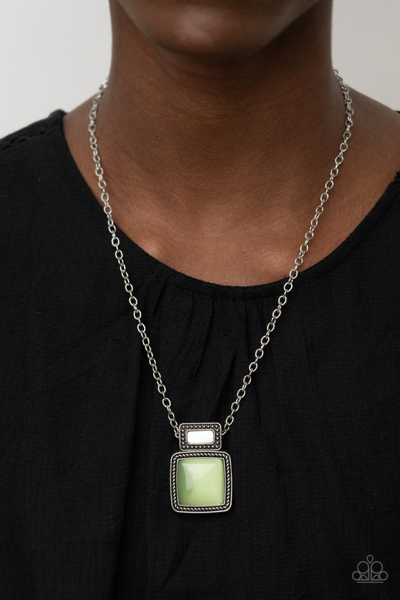 Ethereally Elemental - Green Necklace – Paparazzi Accessories