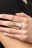 High Stakes Gleam - Rose Gold Ring – Paparazzi Accessories