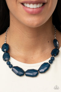 Melrose Melody - Blue Necklace – Paparazzi Accessories