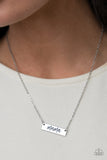Blessed Mama - Silver Necklace – Paparazzi Accessories