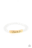Family is Forever - Gold Bracelet - Paparazzi Accessories