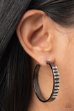 More To Love - Black Earrings – Paparazzi Accessories