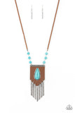 Enchantingly Tribal - Blue Necklace – Paparazzi Accessories