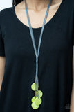 Tidal Tassels - Green Necklace – Paparazzi Accessories