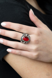 Jubilant Gem - Red Ring – Paparazzi Accessories