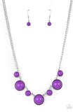 Prismatically POP-tastic - Purple Necklace – Paparazzi Accessories