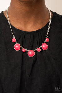 Prismatically POP-tastic - Pink Necklace – Paparazzi Accessories