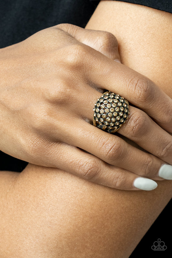 Magically Moroccan - Brass Ring – Paparazzi Accessories