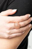 Magically Moroccan - Copper Ring - Paparazzi Accessories