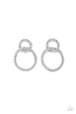 Intensely Icy - Black Earrings – Paparazzi Accessories