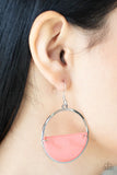 Seashore Vibes - Orange Earrings – Paparazzi Accessories