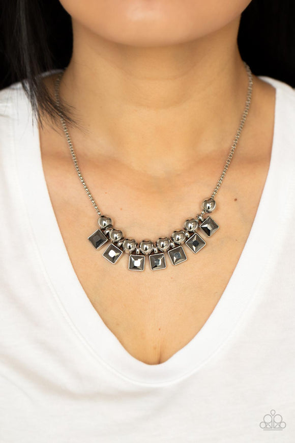 Graciously Audacious - Silver Necklace – Paparazzi Accessories