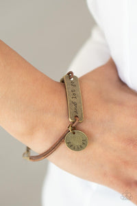 Believe and Let Go - Brass Bracelet – Paparazzi Accessories