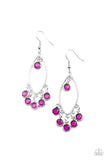 Glassy Grotto - Purple Earrings – Paparazzi Accessories