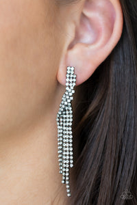 Cosmic Candescence - Black Earrings – Paparazzi Accessories