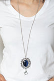 Oh My Medallion - Blue Necklace – Paparazzi Accessories