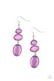 Tiers Of Tranquility - Purple Earrings – Paparazzi Accessories