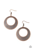 Outer Plains - Copper Earrings – Paparazzi Accessories