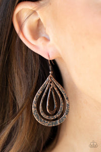 Plains Pathfinder - Copper Earrings – Paparazzi Accessories