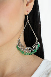 Orchard Odyssey - Green Earrings – Paparazzi Accessories
