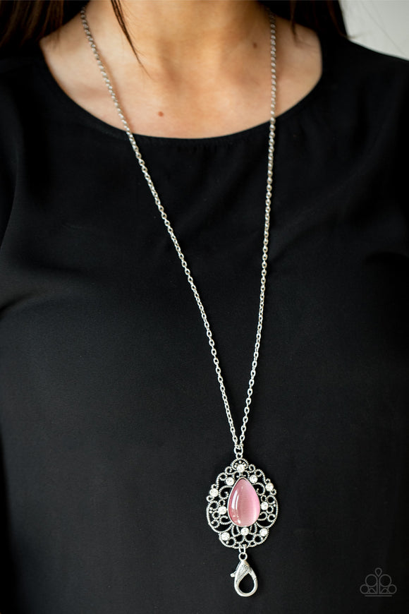 Bewitched Beam - Pink Necklace – Paparazzi Accessories