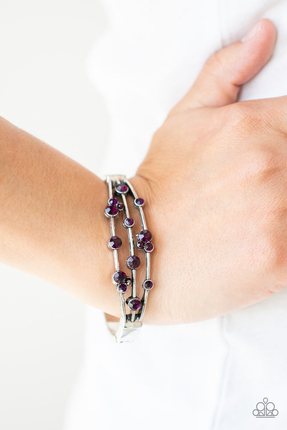 Cosmic Candescence - Purple Bracelet – Paparazzi Accessories
