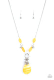 Summer Idol - Yellow Necklace – Paparazzi Accessories