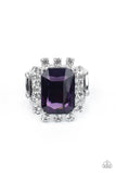 Galactic Glamour - Purple Ring – Paparazzi Accessories