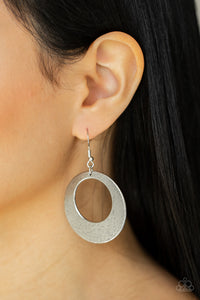 Outer Plains - Silver Earrings – Paparazzi Accessories