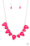 Pampered Poolside - Pink Necklace – Paparazzi Accessories