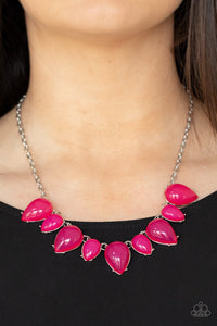 Pampered Poolside - Pink Necklace – Paparazzi Accessories