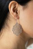 Meadow Mosaic - Silver Earrings – Paparazzi Accessories