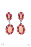 Positively Pampered - Orange Earrings – Paparazzi Accessories