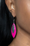 Venetian Vanity - Pink Earrings – Paparazzi Accessories
