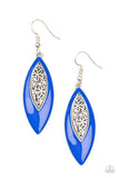 Venetian Vanity - Blue Earrings – Paparazzi Accessories