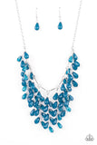 Garden Fairytale - Blue Necklace – Paparazzi Accessories