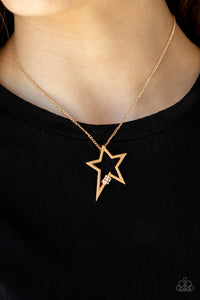 Light Up The Sky - Gold Necklace – Paparazzi Accessories