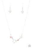 Proudly Patriotic - Red Necklace – Paparazzi Accessories