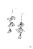 Arrival CHIME - Silver Earrings -Paparazzi Accessories