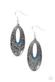 Fairytale Flora - Blue Earrings – Paparazzi Accessories