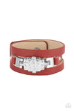Ultra Urban - Red Bracelet – Paparazzi Accessories