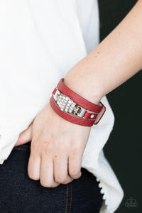 Ultra Urban - Red Bracelet – Paparazzi Accessories