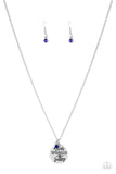 Star-Spangled Sass - Blue Necklace - Paparazzi Accessories