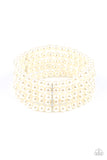 A Pearly Affair - White Bracelet – Paparazzi Accessories