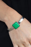 Prismatically Poppin - Green Bracelet – Paparazzi Accessories